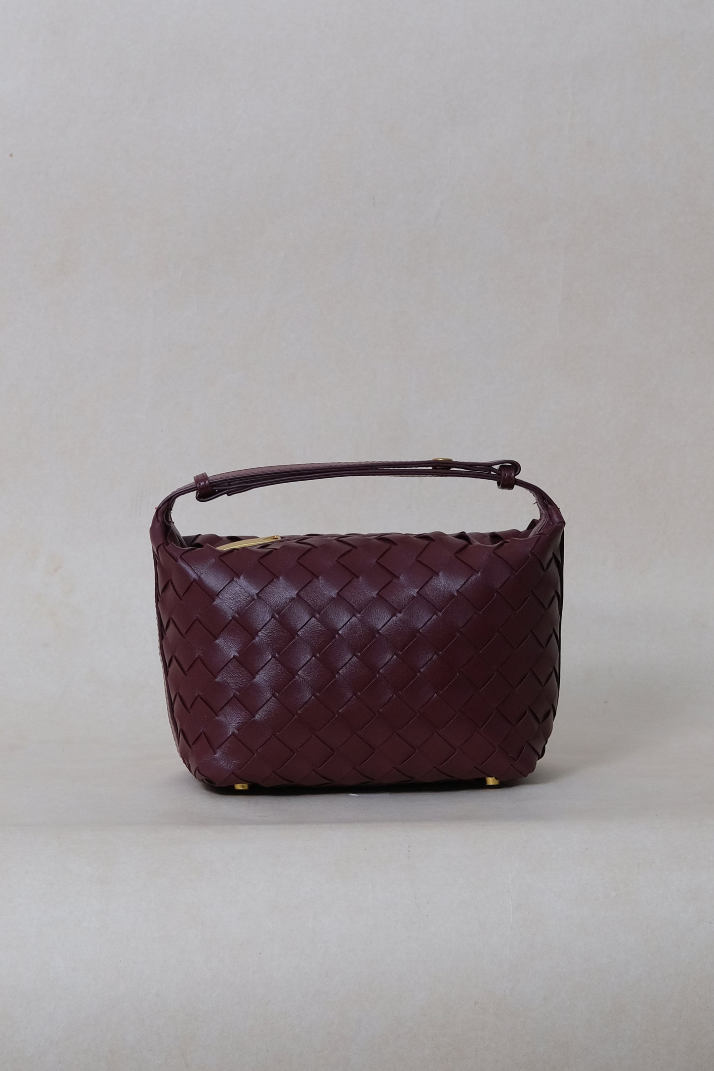 The Artisan Bag - Shinny Wine Red