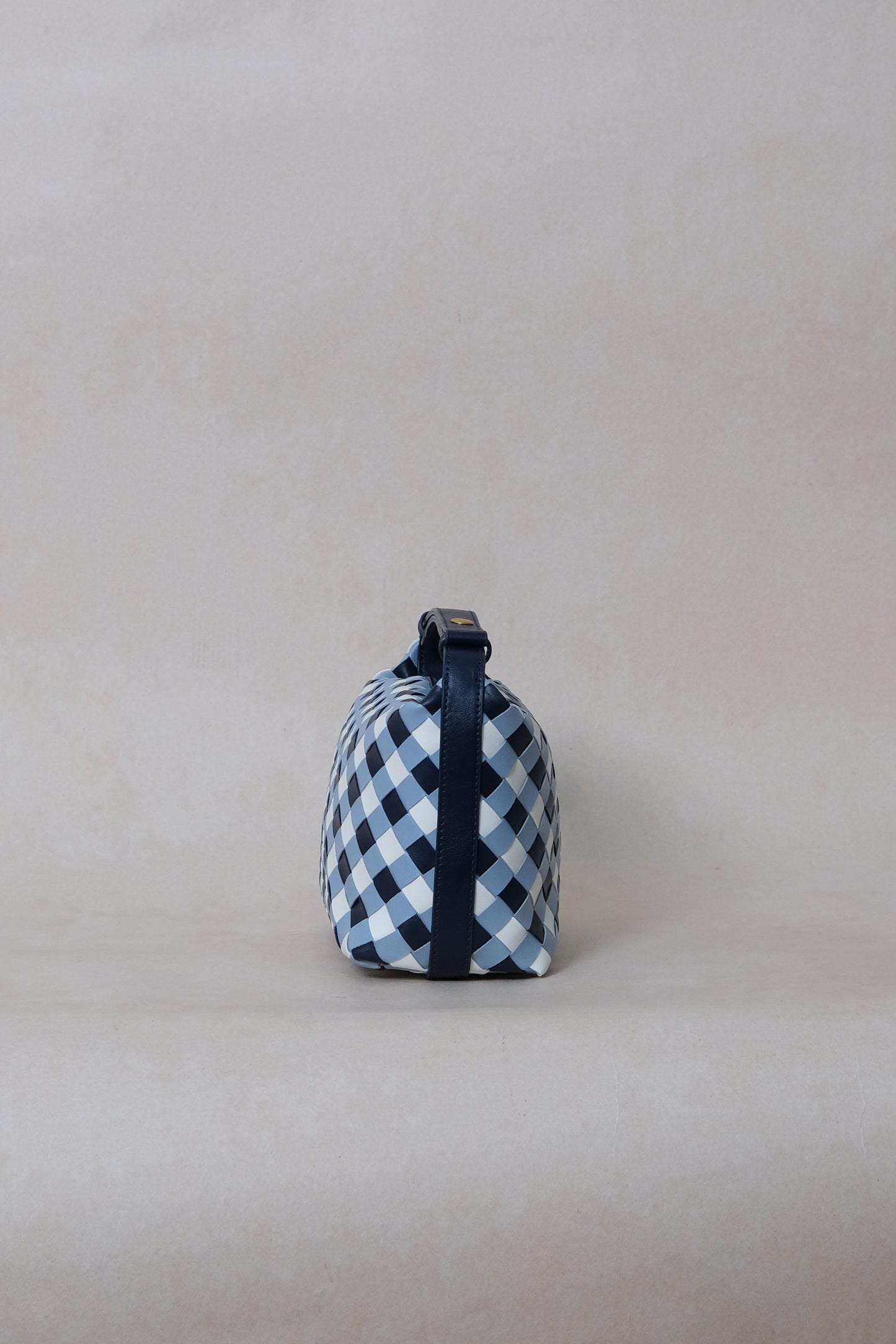 The Artisan Bag - Blue & White Gingham