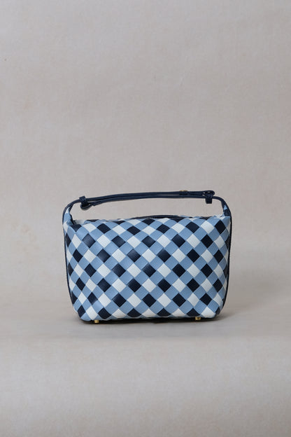The Artisan Bag - Blue & White Gingham