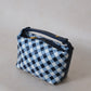 The Artisan Bag - Blue & White Gingham