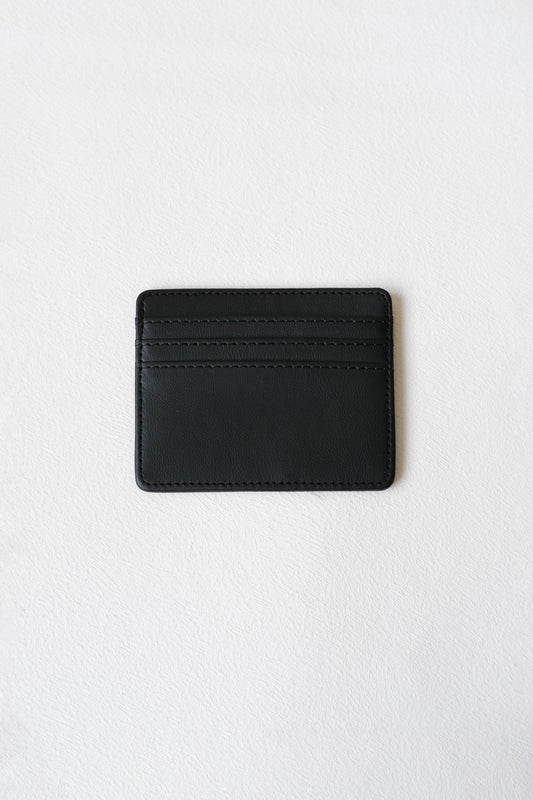 Small Card Holder In Classic Black