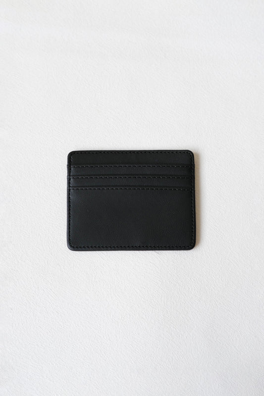 Small Card Holder In Classic Black