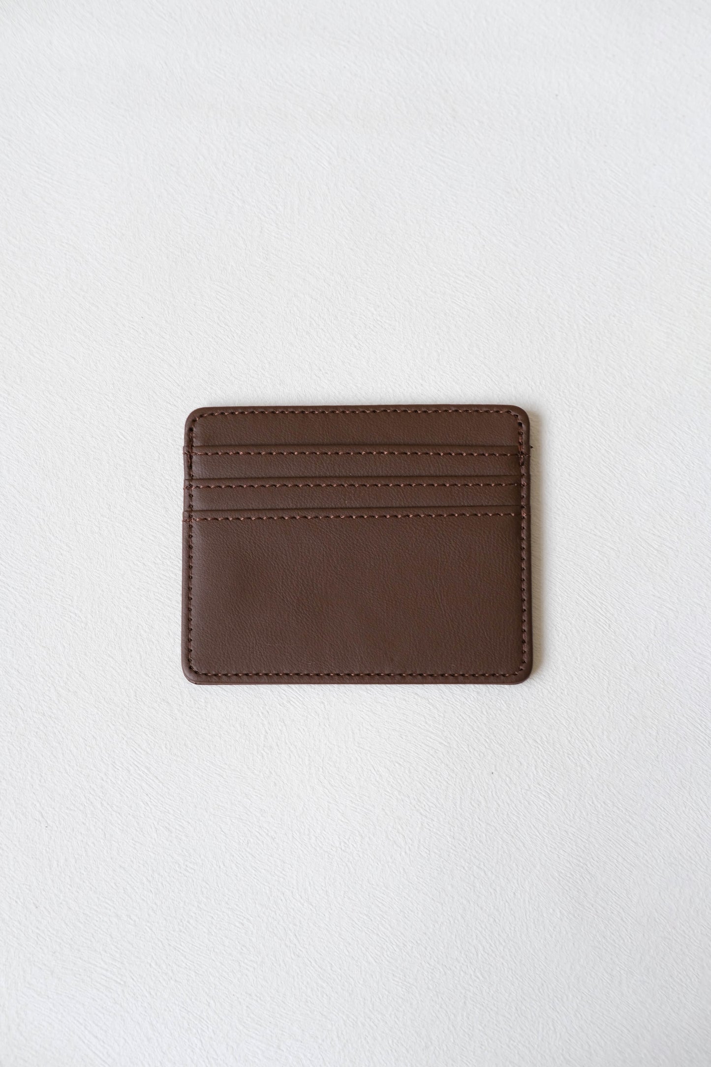 Small Card Holder In Brown