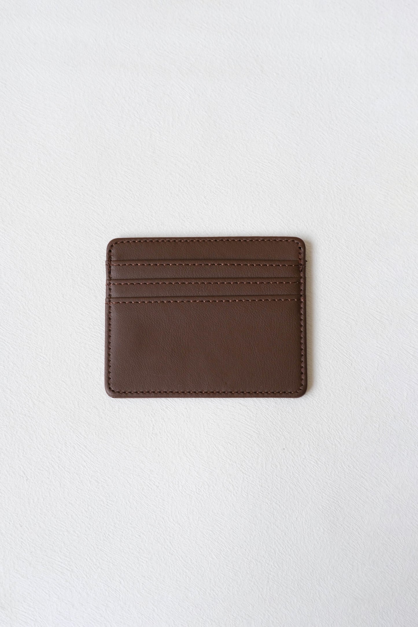 Small Card Holder In Brown