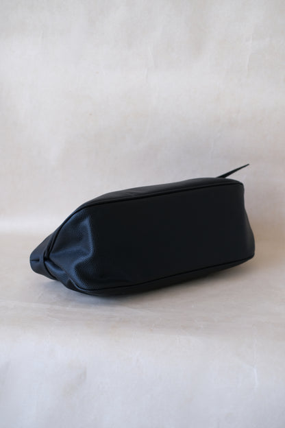 Luna Belted Baguette - Classic Black