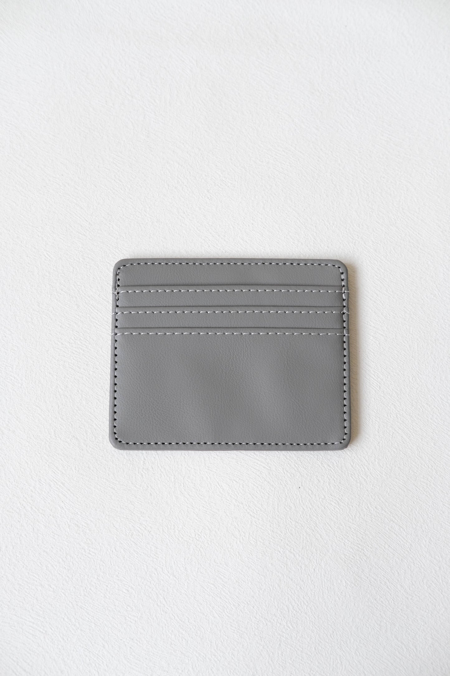 Small Card Holder In Grey