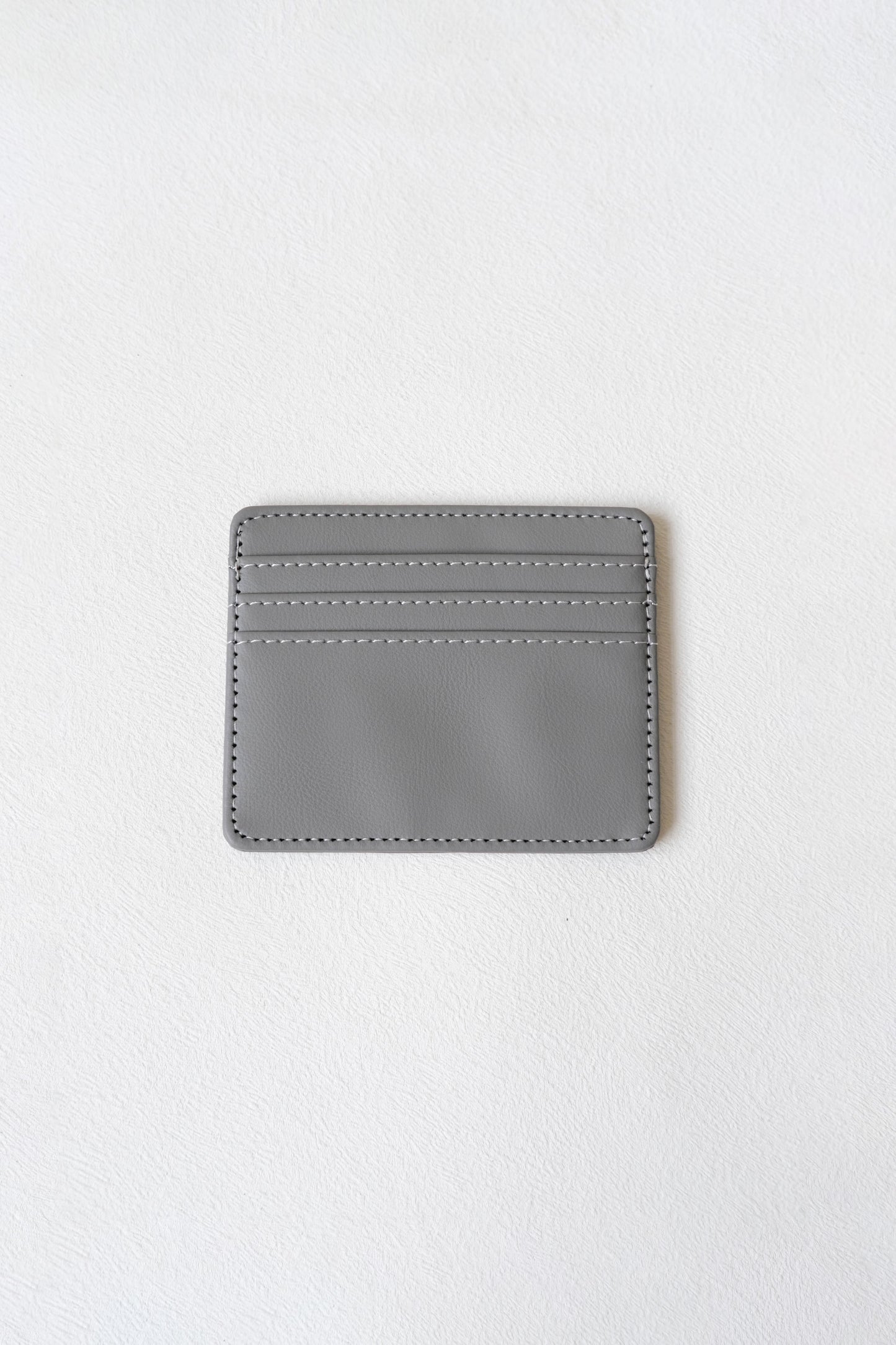 Small Card Holder In Grey