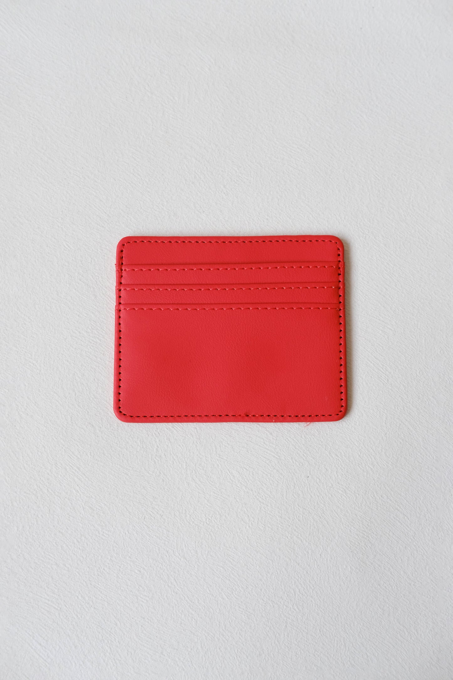 Small Card Holder In Red