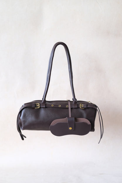 Aurora Classic Dome Bag- Dark Coffee
