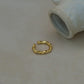 Knotted Ring in Gold Vermeil