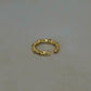 Knotted Ring in Gold Vermeil
