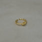 Knot Simple Ring in Gold Vermeil