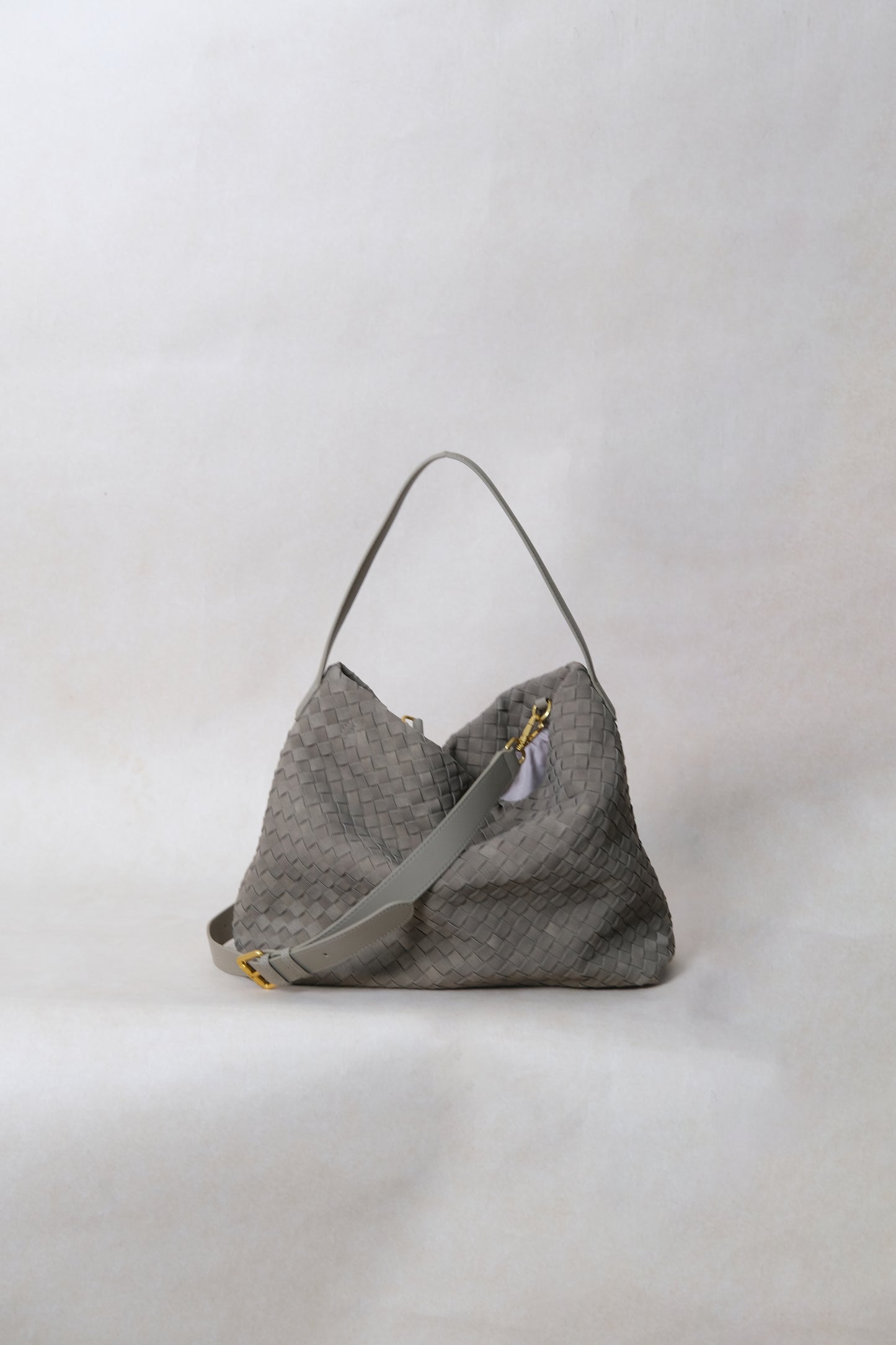 Artisan Soft Texture Tote - Earthy Green