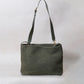 Artisan Soft Texture Tote - Olive Green