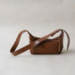 French Retro Lunch Box Bag In Brown