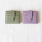 First Layer Genuine Leather Ultra-Thin Small Wallet In Green