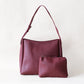 The Elara Tote - Wine Red
