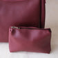 The Elara Tote - Wine Red