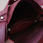 The Elara Tote - Wine Red
