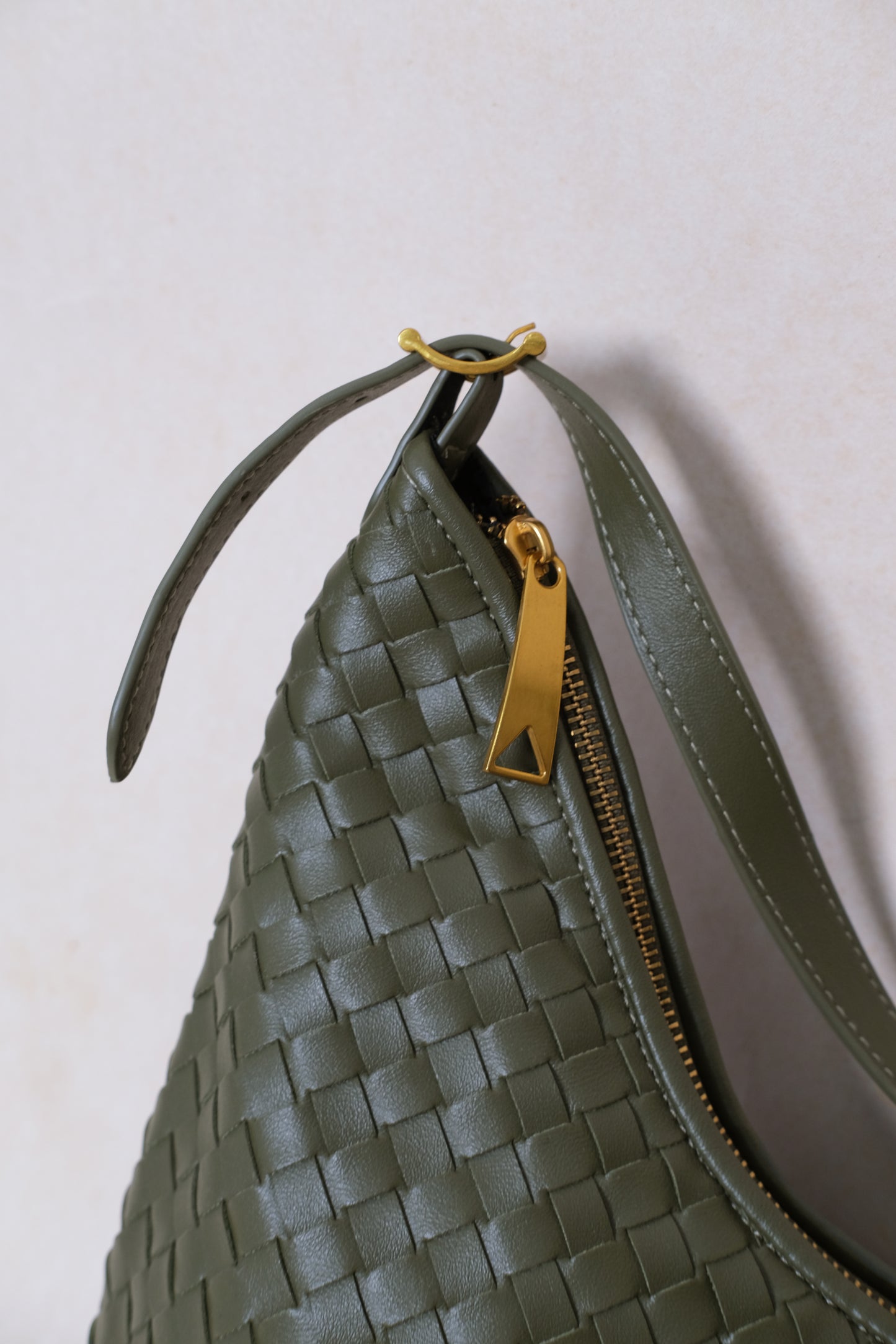 Artisan Classic Moon Bag - Olive Green