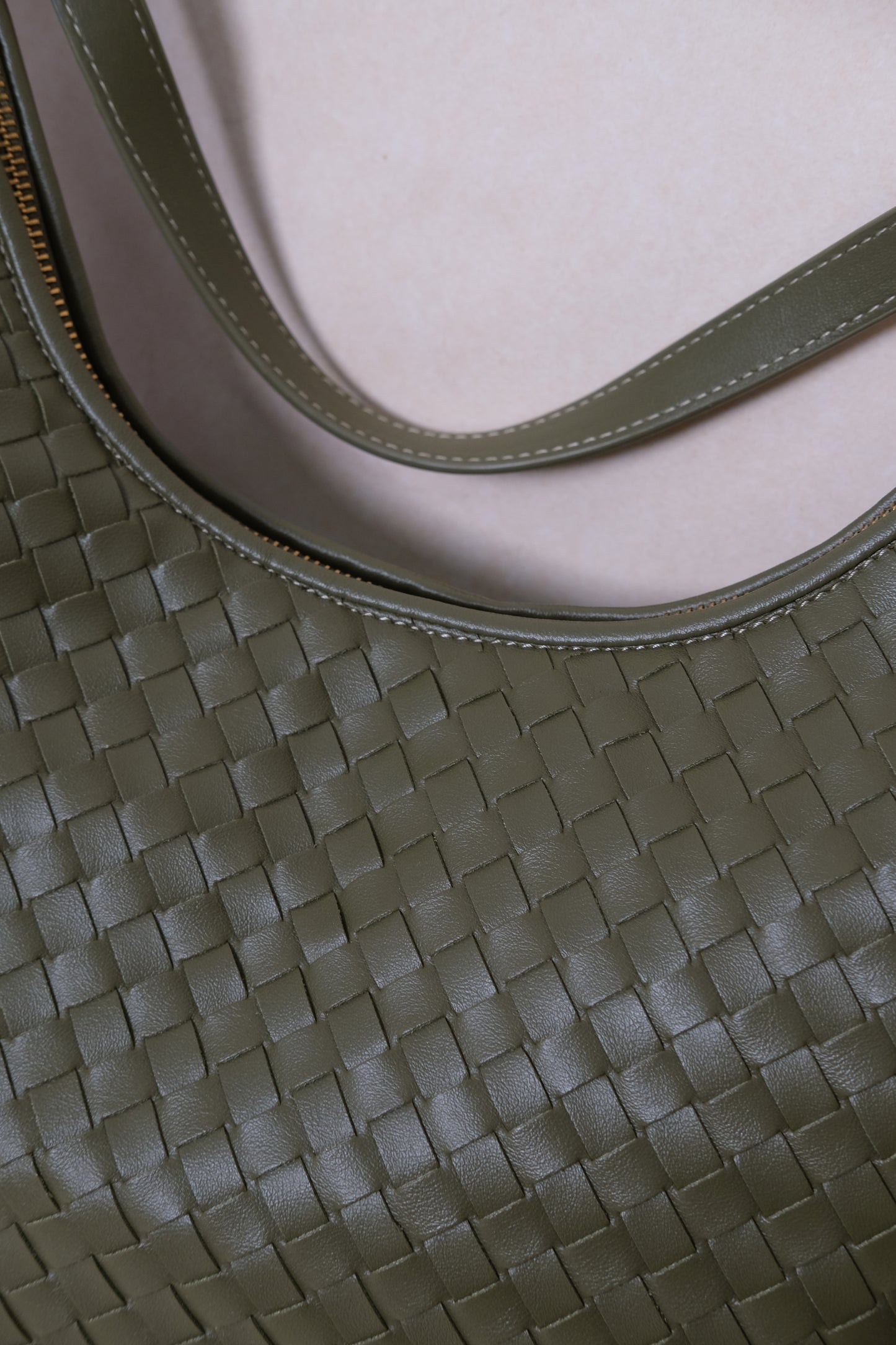 Artisan Classic Moon Bag - Olive Green