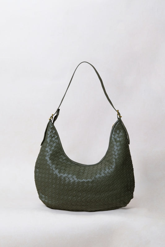 Artisan Classic Moon Bag - Olive Green