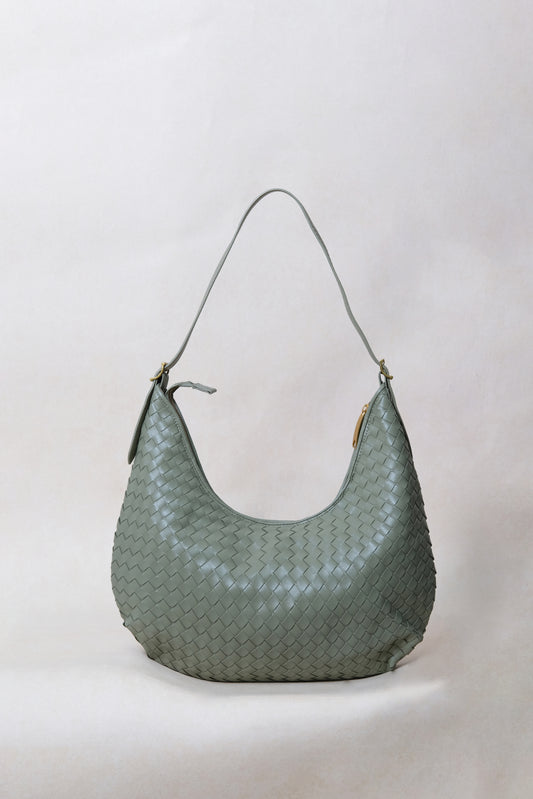 Artisan Classic Moon Bag - Mineral Green