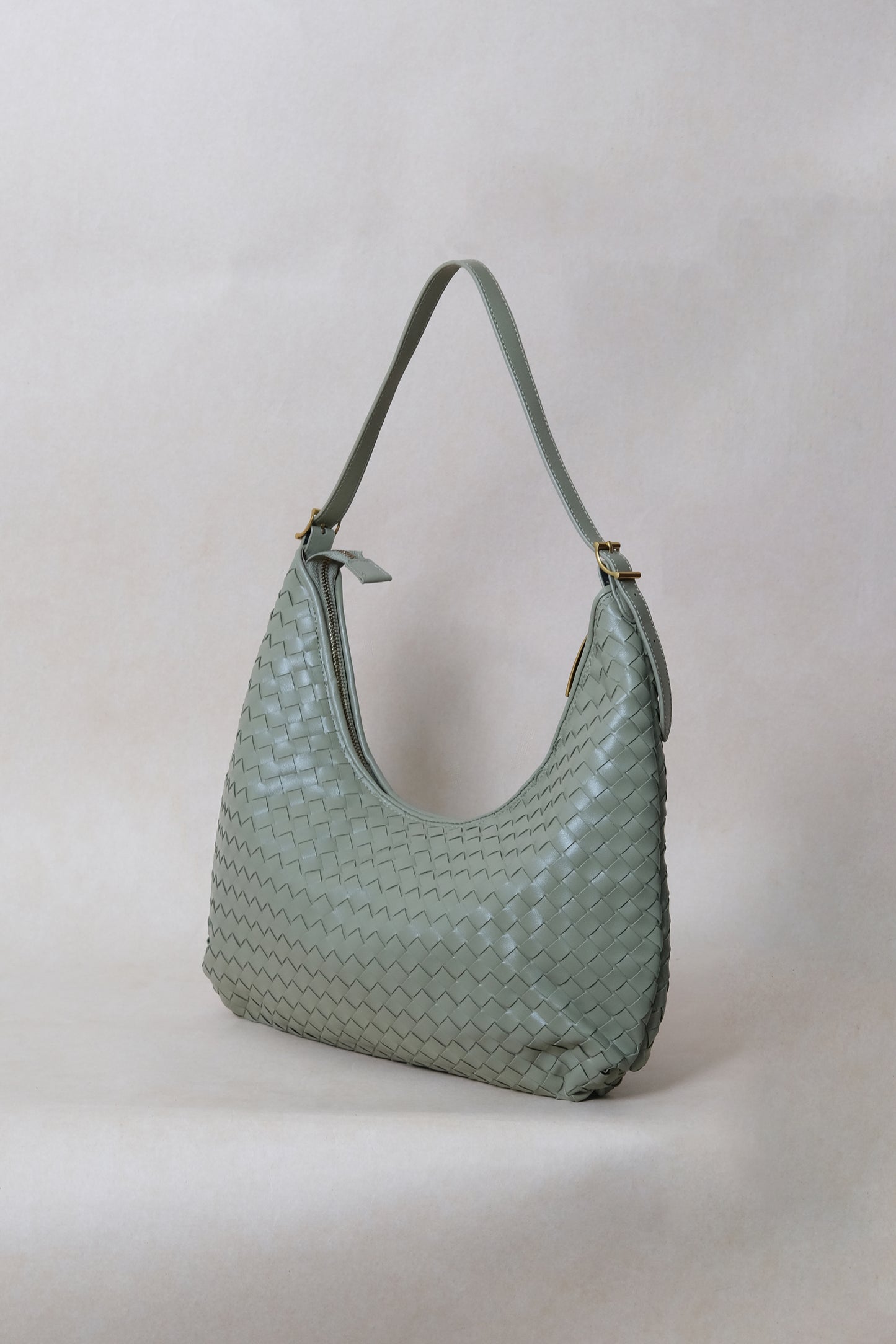 Artisan Classic Moon Bag - Mineral Green
