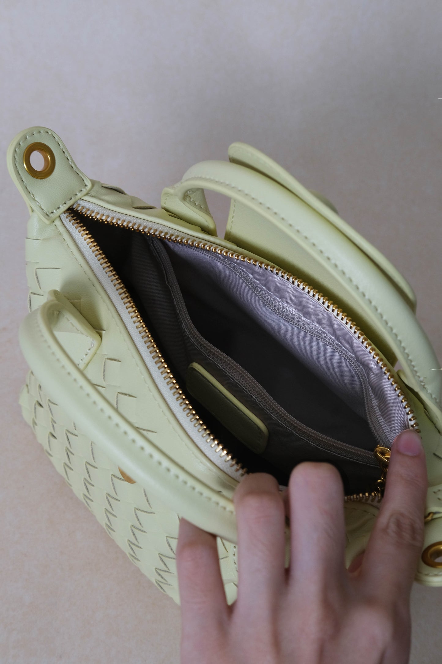 Artisan Véra Mini Carry Bag - Lemon Sorbet