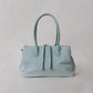 Mini Classic Flow Vegan Leather Tote - Mint Green
