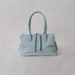 Mini Classic Flow Vegan Leather Tote - Mint Green