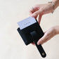 First Layer Genuine Leather Ultra-Thin Small Wallet In Classic Black