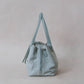 Mini Classic Flow Vegan Leather Tote - Mint Green