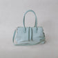 Mini Classic Flow Vegan Leather Tote - Mint Green