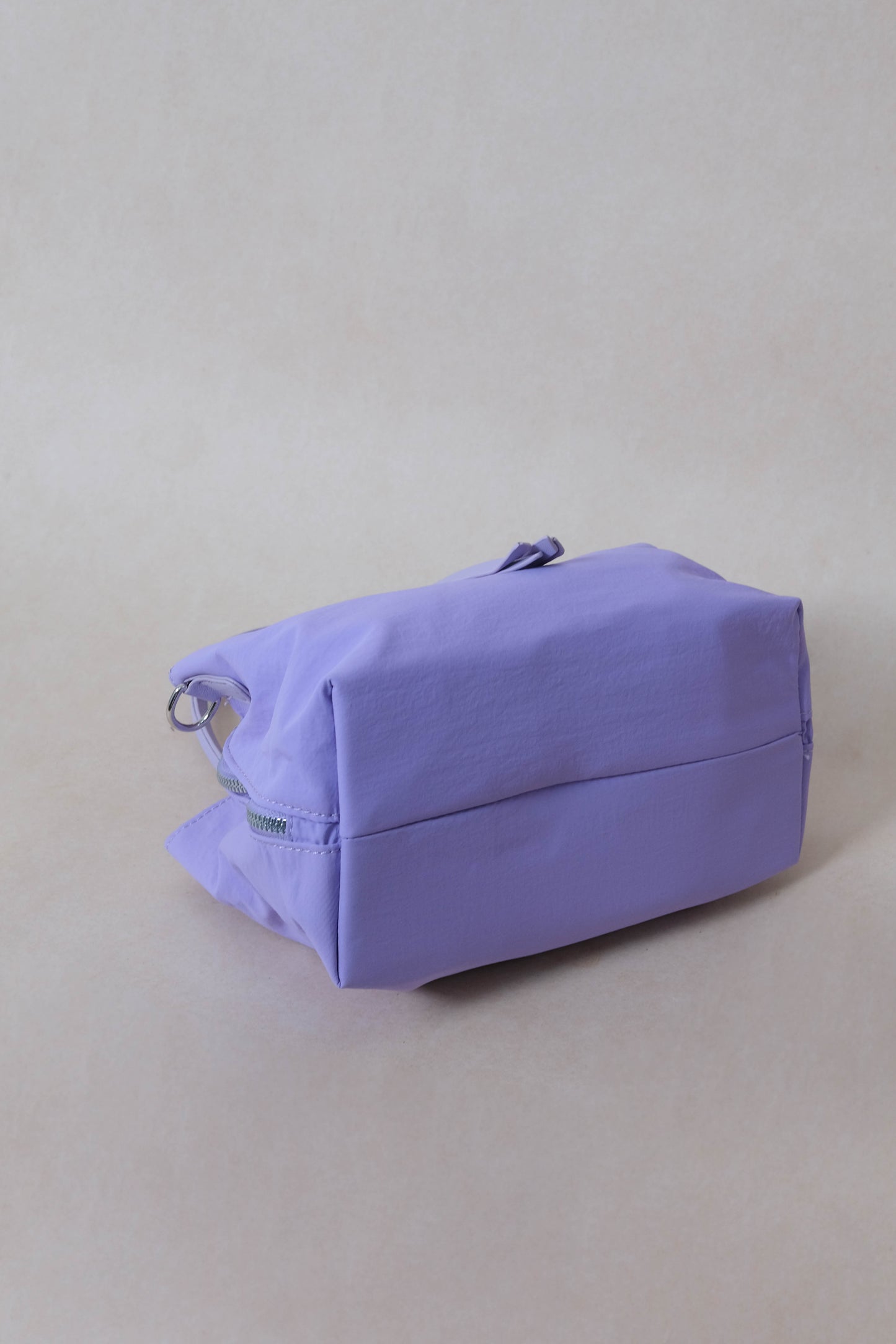 Mini Classic Flow Vegan Leather Tote -Purple Grey