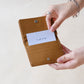 Genuine Leather Multifunctional Card Holder In Coffee