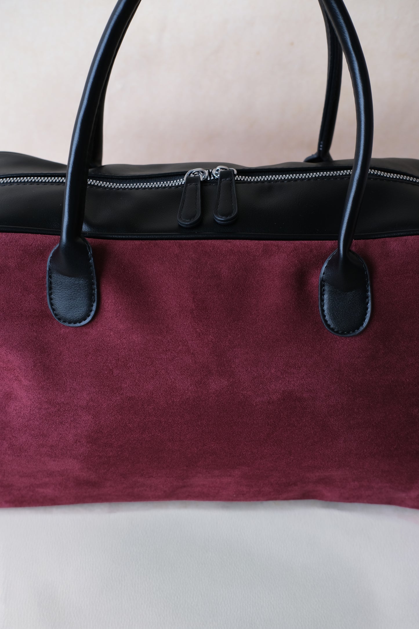 The Atelier Soft Tote - Wine Red