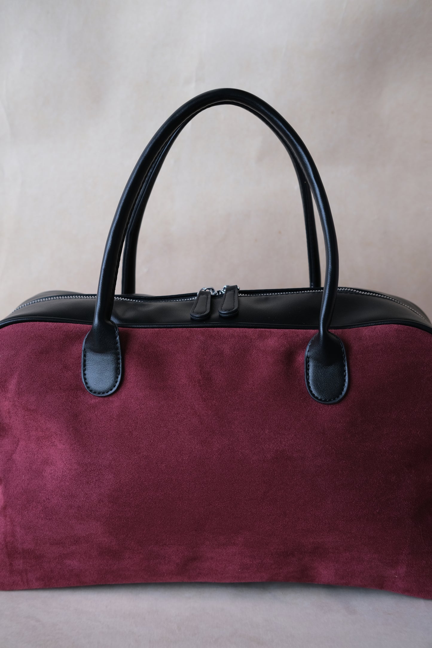 The Atelier Soft Tote - Wine Red