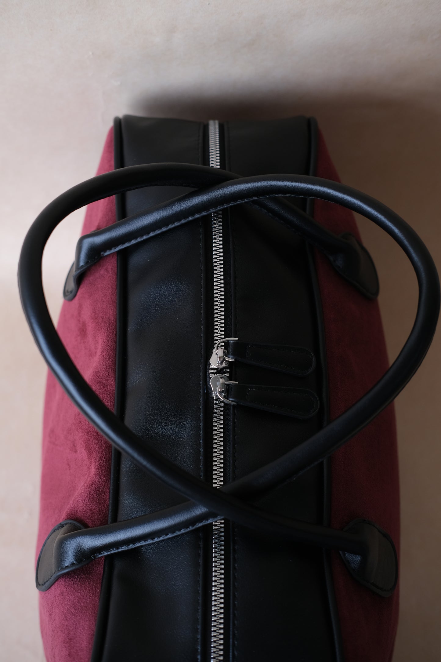 The Atelier Soft Tote - Wine Red