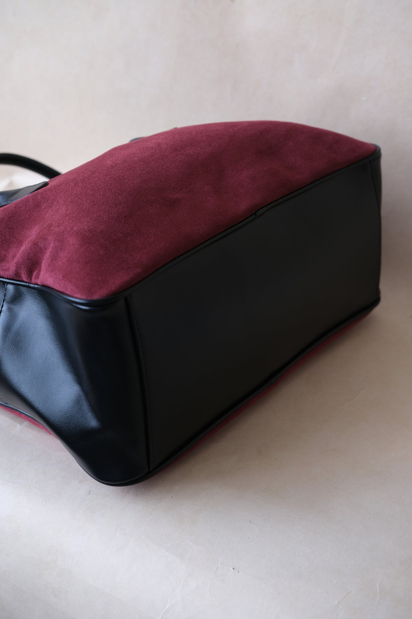 The Atelier Soft Tote - Wine Red
