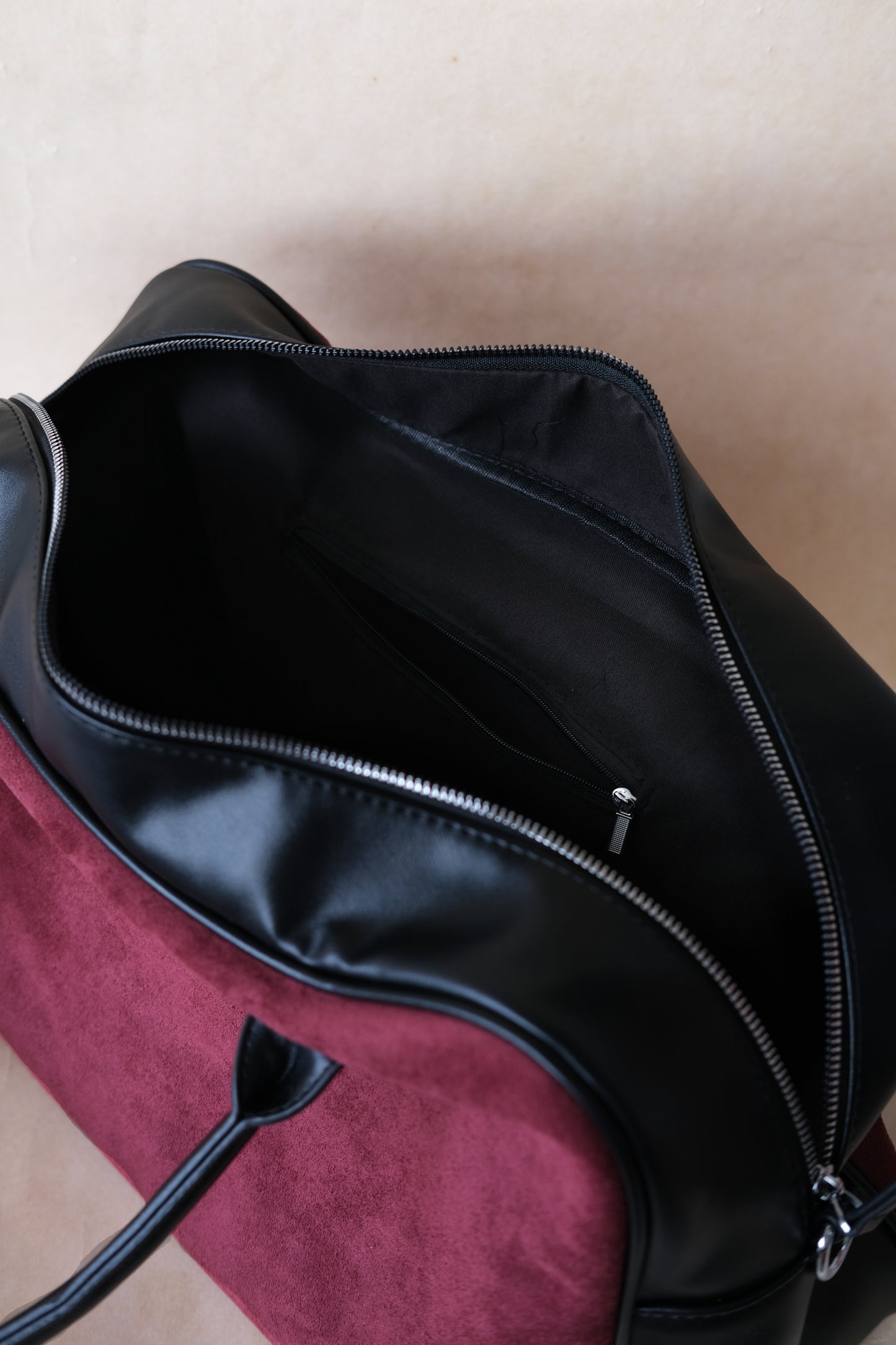 The Atelier Soft Tote - Wine Red