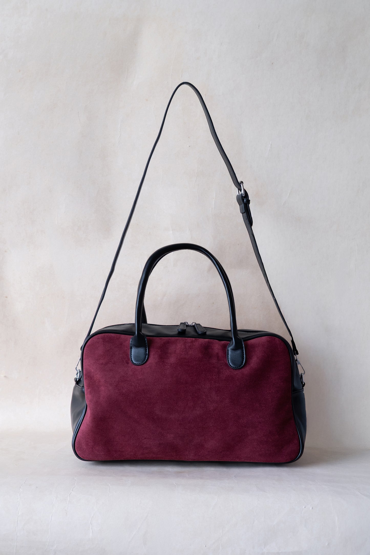 The Atelier Soft Tote - Wine Red
