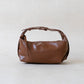 French Retro Lunch Box Bag In Brown
