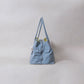 Classic Flow Vegan Leather Tote - Grey Yellow