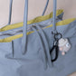 Classic Flow Vegan Leather Tote - Grey Yellow