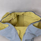 Classic Flow Vegan Leather Tote - Grey Yellow (With Charm)