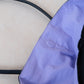 Classic Flow Vegan Leather Tote - Black Purple