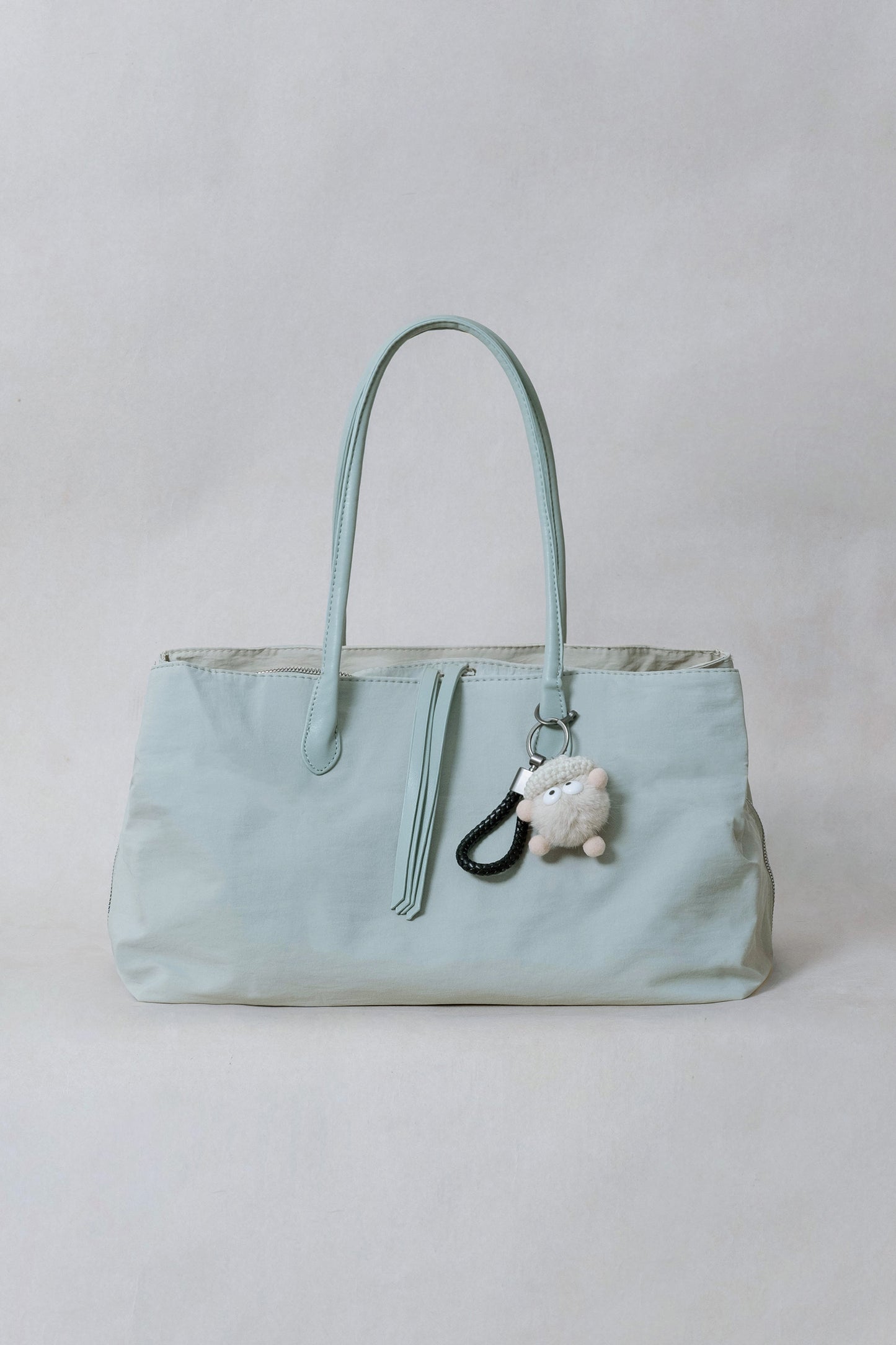 Classic Flow Vegan Leather Tote - Mint Green