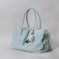 Classic Flow Vegan Leather Tote - Mint Green (With Charm)