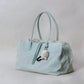 Classic Flow Vegan Leather Tote - Mint Green